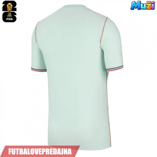 Lacne Muži Futbalové dres Francúzsko MS 2026 Krátky Rukáv - Preč